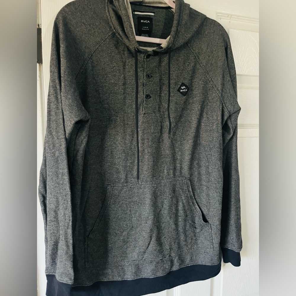 RVCA Charcoal Men's Hoodie